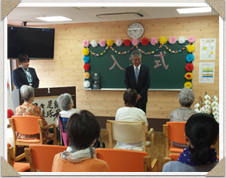 開講式・入学式の様子